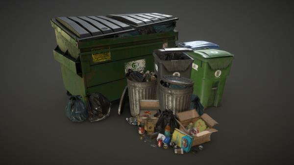 trash bin